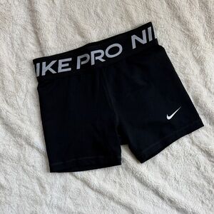 Nike Pro Black Girls Performance Shorts